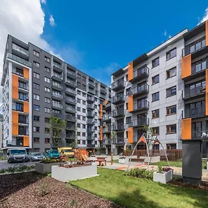 Modern Near To The Chopin's Airport Cybernetyki 2a Apartament